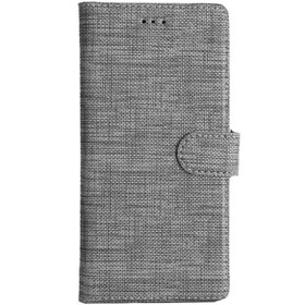Resim Coverzone Omix X500 Standlı Kartvizitli Ve Para Gözlü Kumaş Desen Gri 