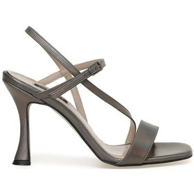 Resim Nine West Fıt 3fx Antrasit Kadın Topuklu Sandalet Gri 