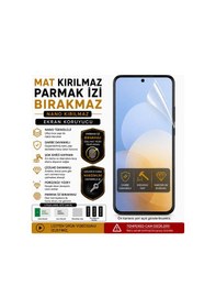 Resim İqoo 12 Uyumlu Mat Nano Kırılmaz Darbe Emici Hidrojel Ekran Koruyucu Film 