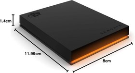 Resim Seagate FireCuda Gaming STKL2000400 USB 3.2 2.5" 2 TB Harici Harddisk Outlet 