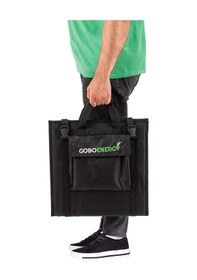 Resim Goboenergy 120w Katlanabilir Güneş Paneli Siyah + 20.000 Mah Powerbank Seti 