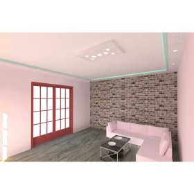 Resim Motifpiyer Tavan Spot Göbek KENARLI-KARE-14-90X60 