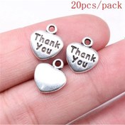 Resim Wecharms El Yapımı Kalp Charms Takı Kiti - Dıy Kolye Aksesuarları Orange 