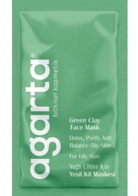Resim Agarta Doğal Yeşil Kil Maskesi 10 G 