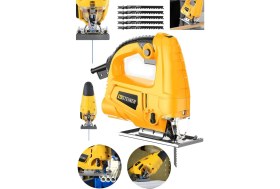 Resim Steiner Alman 4000 W Sjs Metal Şanzuman 6 Kademe Devirli Bakır Sargılı Dekupaj Testere Makinesi 