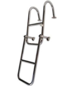 Resim Katlanır Tutamaklı Marin Tekne Merdiven Paslanmaz 