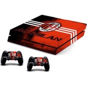 Resim AC Milan Playstation 4 Fat Kasa Sticker Kaplama 