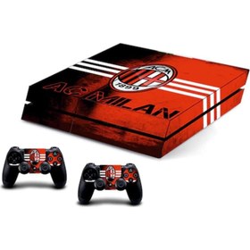 Resim AC Milan Playstation 4 Fat Kasa Sticker Kaplama 