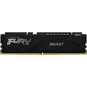 Resim KINGSTON 8GB DDR5 4800MHZ CL38 PC RAM FURY BEAST KF548C38BB/8 