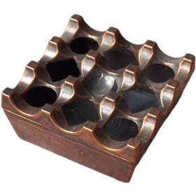 Resim Paslanmaz Bakır Masa Üstü Küllük Küçük 