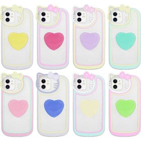 Resim İphone 12 Uyumlu Kedi Figürlü Transparan Pop Soketli Zore Ritmik Kılıf-turkuaz Turkuaz 