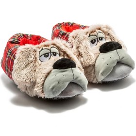 Resim Twigy Yori Kadın,Garson Boy Hayvanlı Panduf Gri 36/41 