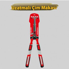 Resim SARA Profesyonel Uzatmalı Teleskopik Çim Biçme Kesme Makası 