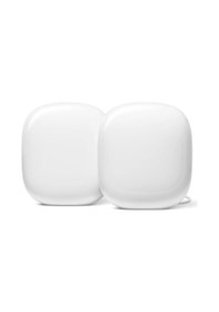 Resim Google Nest Wifi Pro - Wi-fi 6e - Yüksek Hız Ve Tüm Evi Kapsama Özelliğine Sahip Güvenilir Ev Wi-fi Sistemi - Mesh Yönlendirici - 2 Paket - Kar Yenilendi -122543 