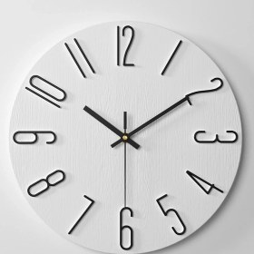 Resim Vkkstore Mini Ahşap Alarm Saatli Kalem Kutusu Dijital Sessiz (Yurt Dışından) 