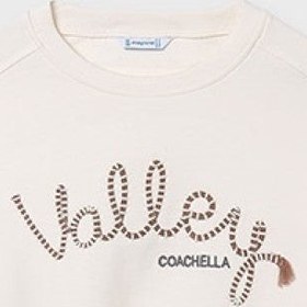 Resim Mayoral Yazlık Kız Sweatshirt Ekru - Ekru / 14 Yaş 