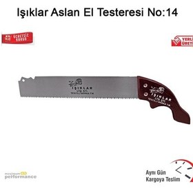 Resim Işıklar Aslan El Testeresi No:14 N11.1278 