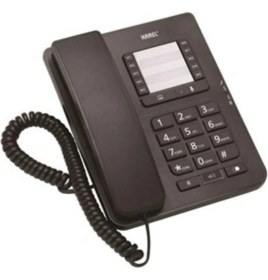 Resim Karel Tm142 Siyah Masa Üstü Telefon Tm-142 Tel.Kr Tm-142 