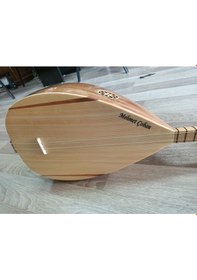 Resim Saz Uzun Sap Tam Set Bağlama Saz İsme Özel Saz 