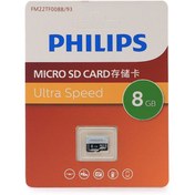 Resim Philips 8GB A1 V30 MicroSDXC Hafıza Kartı 4K 130MB/s Micro SD Kart 
