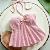 Resim Yaz Kadınlar Strapless Üst 