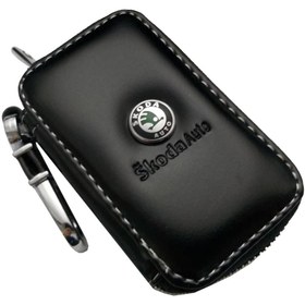 Resim TRENDLIFEOTO Deri Cüzdan - Skoda Uyumlu Deri Cüzdan Anahtarlık 