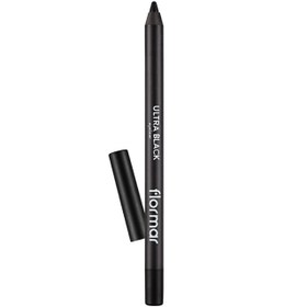 Resim Flormar Ultra Eyeliner - Yoğun Renk Veren Göz Kalemi No:001 Jet Black 1.14gr 