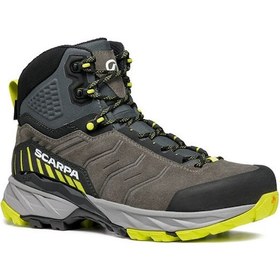 Resim Scarpa Rush Trk Gore-tex Erkek Outdoor Bot 63143-200 Tit-lime Gri - Sarı 