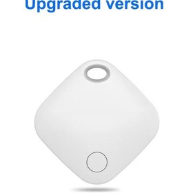 Resim Ios İçin Benim App Bulmak Mini Gps Takip Cihazı Bluetooth Uyumlu Itag Küresel White 1-pack 