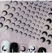 Resim 1 Adet Tatlı Kiraz Nail Art Takılar Çıkartmalar Kawaii Meyve Tasarım Tırnak Transferi Çıkartmaları Dıy Manikür Kendinden Yapışkanlı Dekorasyon Kaydırıcı Siyah Gri 