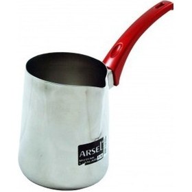 Resim Arsel Çelik Cezve Süt Cezvesi 1 Lt 