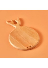 Resim Deer Ahşap Kesme Tahtası Naturel 21x30 Cm Ahşap 