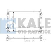 Resim KALE OTO Radyatör 0222271AB Su Radyatörü Transit V184 00-06 2.4D Nac Turbo 1 Sıra Alb 