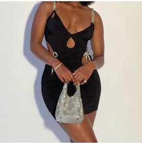 Resim Willowhaven Abiye Kadın Çantası - Gümüş Altın, 789 Renk, Zarif Tasarım, Polyester, Akşam Yemeği, Düğün Altın 