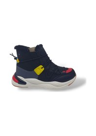 Resim Vicco Pablo Kürklü Bot Erkek Çocuk, Siyah Siyah 