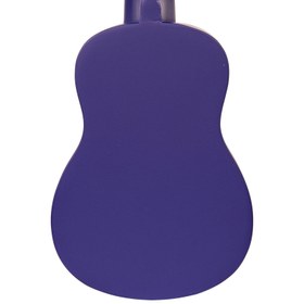 Resim Vintage Laka Rainbow Soprano Ukulele - Indigo 