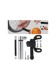 Resim Rogfer Manuel Mini Taşınabilir Bisiklet Alüminyum Alaşımlı Pompa Gümüş 