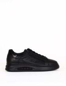 Resim Bueno Shoes Siyah Atlas Kroko Deri Erkek Spor Ayakkabı 07ma24576015 