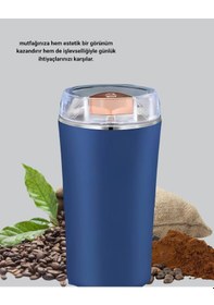 Resim Otomatik Paslanmaz Çelik Kahve Ve Baharat Öğütücü Renkli 
