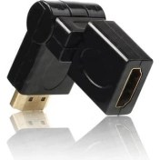 Resim SpeedUF HDMI 270° Erkek – Dişi Köşe Adaptör – 4K Destekli, TV ve Monitör Uyumu 