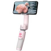 Resim Zhiyun Smooth XS Pembe Combo Telefon İçin Titreşim Önleyici Gimbal ( Tripod ve Çanta Dahil ) 