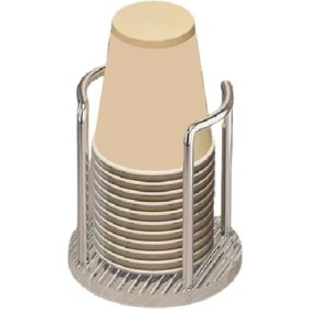Resim Steellaar Kağıt Fincan Dağıtıcı Fincan Fincan Organizatör Depolama Parti Fincanı Dağıtıcı Ağız Yıkama Durulama Fincan Depolama Tutucusu, 11.5X13CMB (Yurt Dışından) 