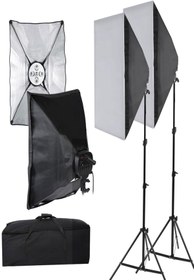 Resim Deyatech 5 Holder Duy Softbox 70x50cm Sürekli Video Işık Tiktok ve Youtube Çekim Işığı 