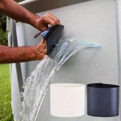 Resim 1 adet Süper Güçlü Fiber PVC Bant, Sızıntı Tıkama ve Onarım için, 10,16 cm x 149,86 cm, Kendinden Yapışkanlı Flex Seal Bant 