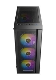Resim Antec Ax65 Argb 4x120mm Fan Atx Siyah Mid Tower Gaming Oyuncu Akak0ant0016 