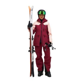 Resim Peak Performance Vertec 3L Jacket Kadın Kırmızı Kayak Ceketi 