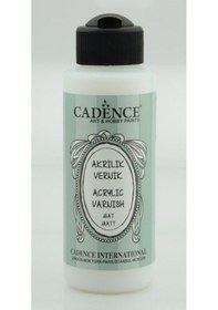 Resim Cadence Su Bazlı Akrilik Mat Vernik 120Ml 