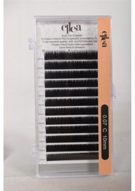 Resim Ellea Çek Bırak İpek Kirpik 0.7 Kalınlık C Kıvrım 11 Mm Uzunluk 