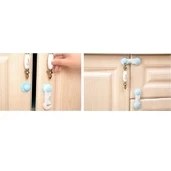 Resim Ozcmax Çocuk Koruma Kilidi - Geçmeli 2 Adet Dolap Kilidi 