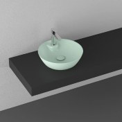 Resim Isvea Sistemay Soft Tezgahüstü Lavabo 45 cm Mint 